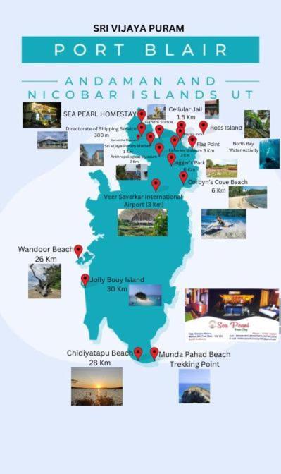 Sea Pearl Homestay Port Blair Ngoại thất bức ảnh